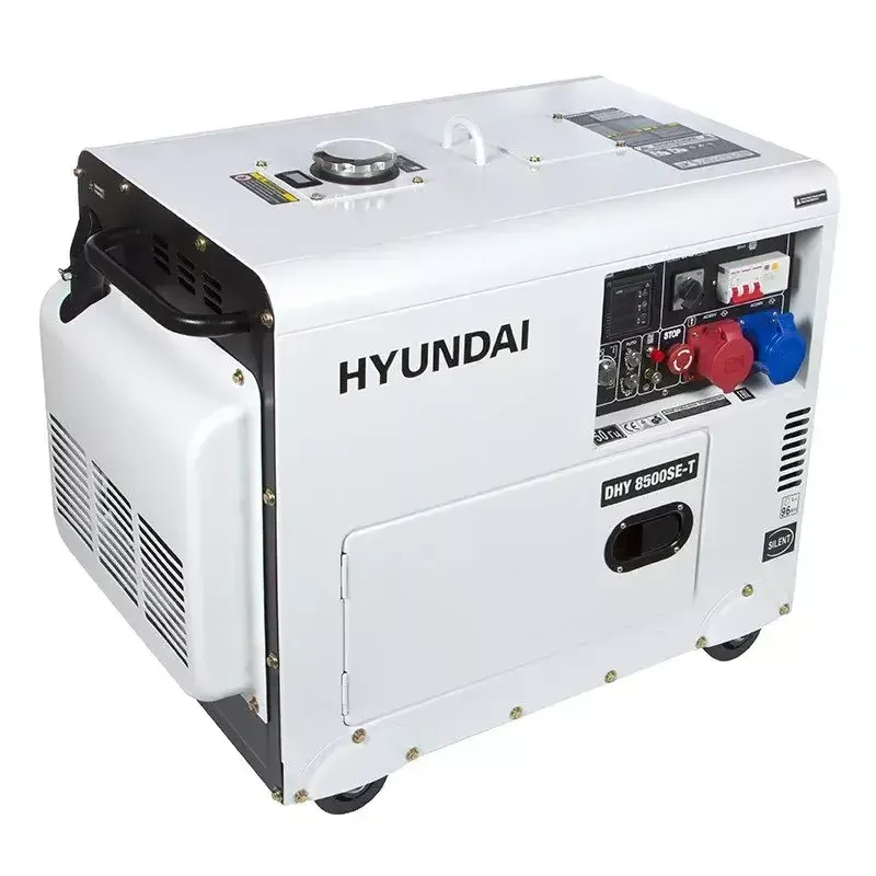 Дизельный генератор Hyundai DHY 8500 SE-T