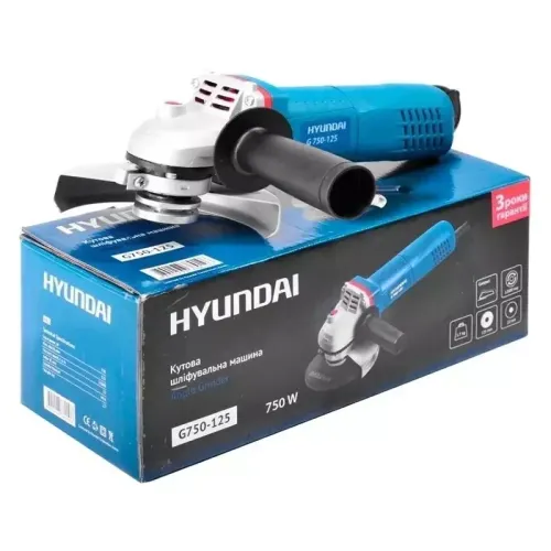 Угловая шлифмашина HYUNDAI G 750-125