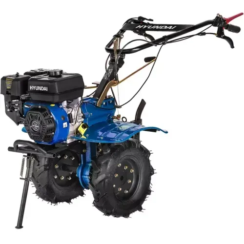 Бензиновый мотоблок  Hyundai T 1300 с комплектом колес